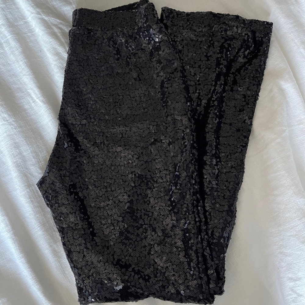 Sincerely Jules Black Sequin Pants